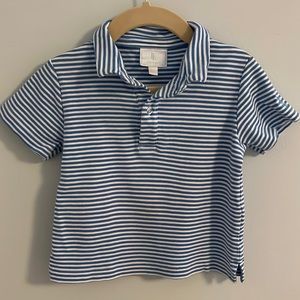Boys 3T Little English short sleeved polo shirt